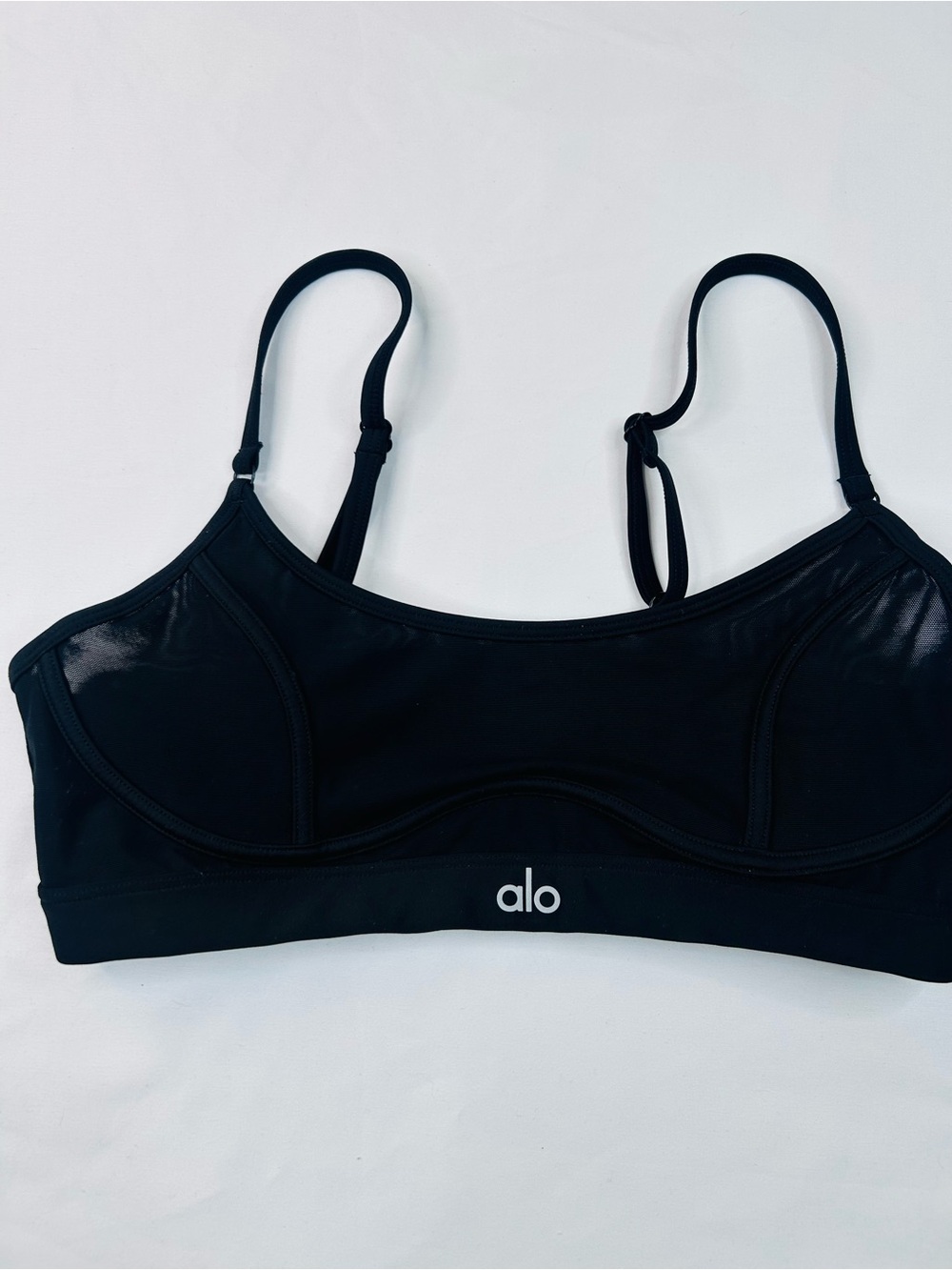 ALOs OUT of Stock Limited Edition Mesh Dream Glow Size SMALL Black